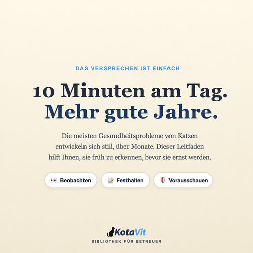 Leitfaden: Ein langes Katzenleben