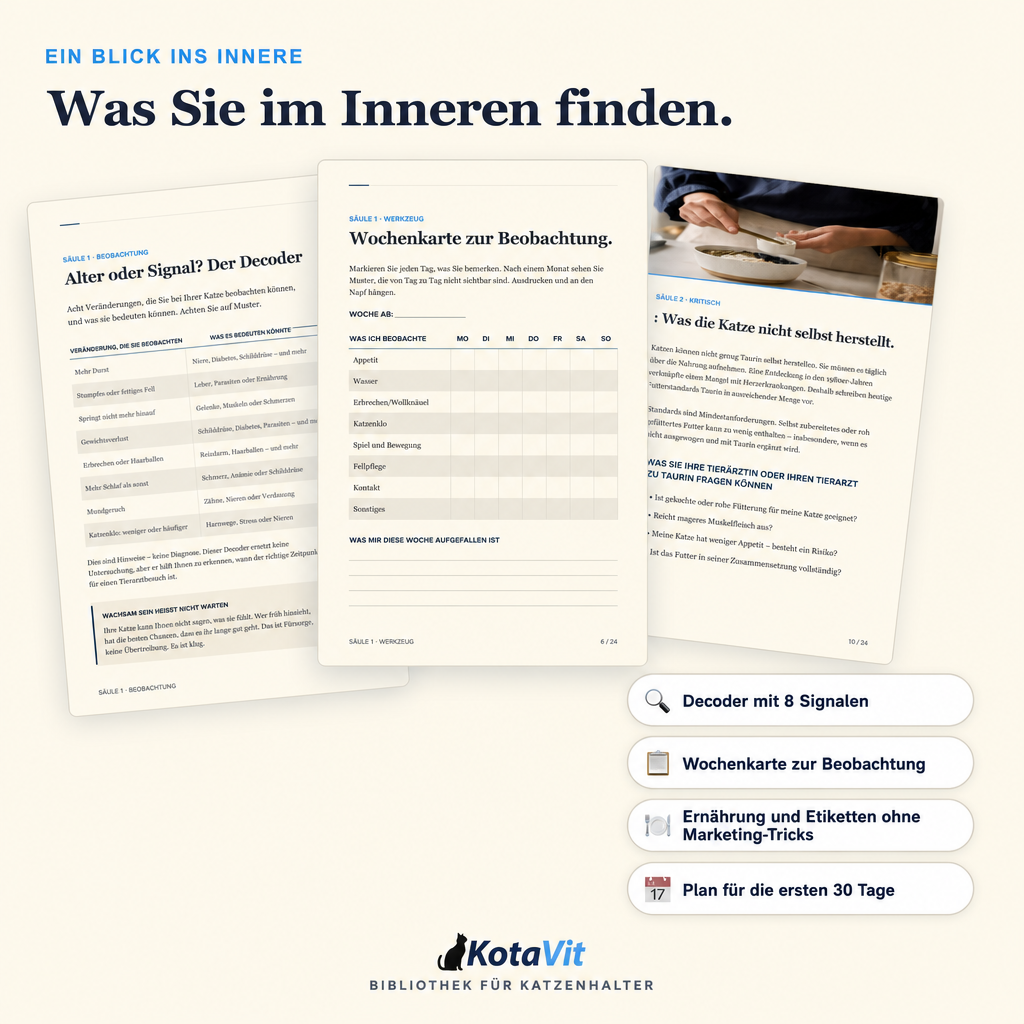 Leitfaden: Ein langes Katzenleben