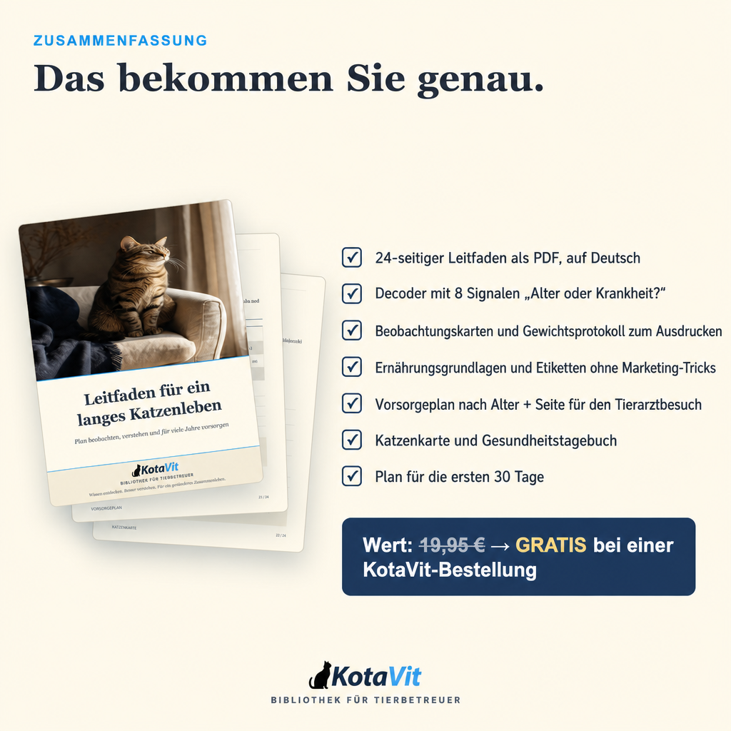 Leitfaden: Ein langes Katzenleben