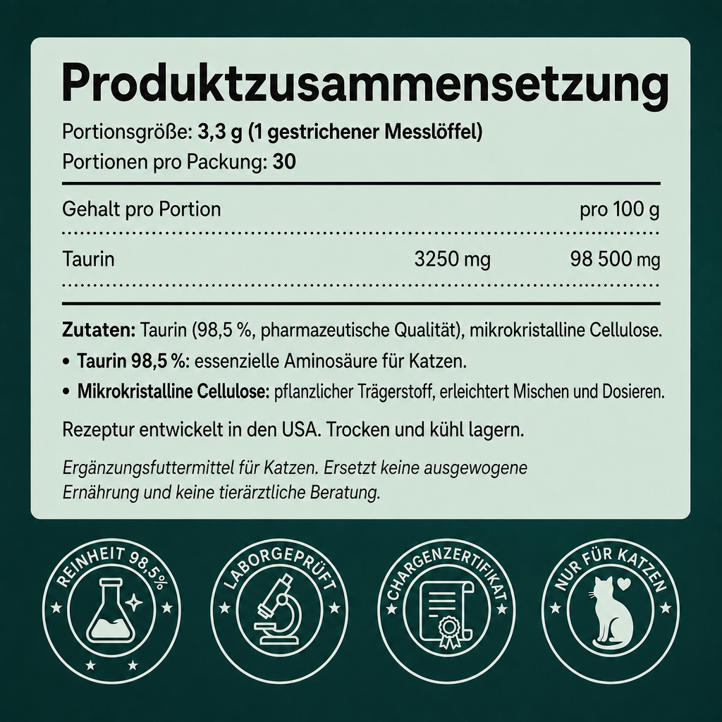 KotaVit™ Taurin für Katzen