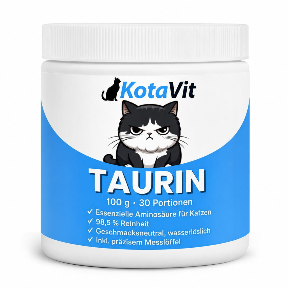 KotaVit-Taurin-Packung mit Dosierlöffel